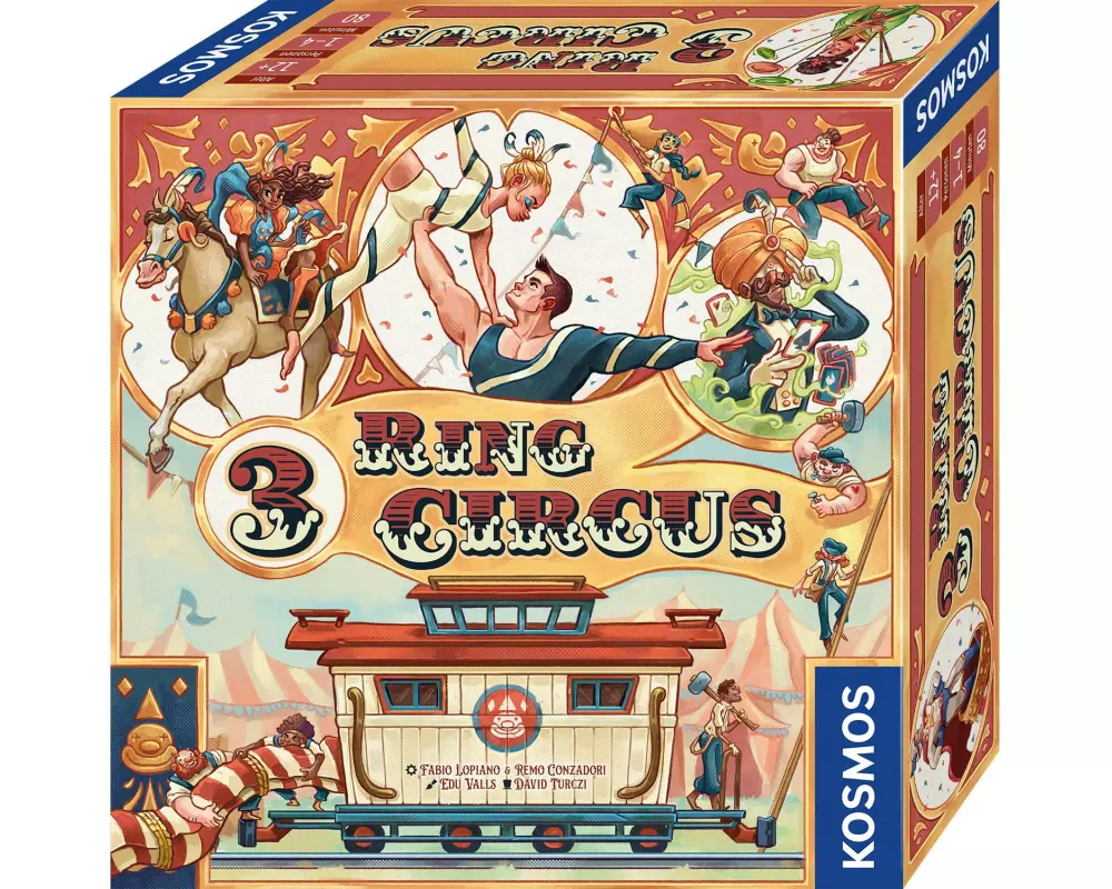 Kosmos Familienspiel 3 Ring Circus -DE-