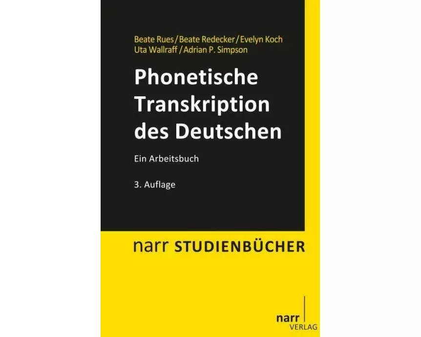 Phonetische Transkription des Deutschen