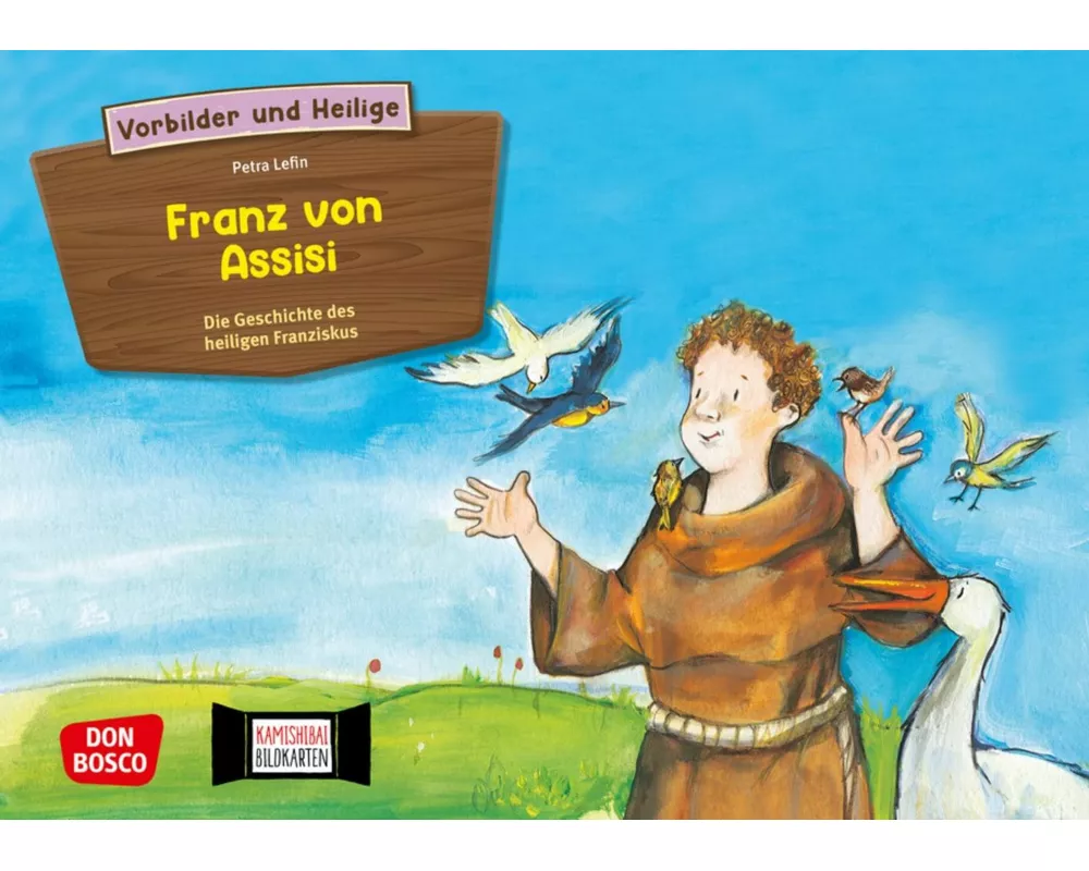 Franz von Assisi - Die Geschichte des heiligen Franziskus. Kamishibai Bildkartenset