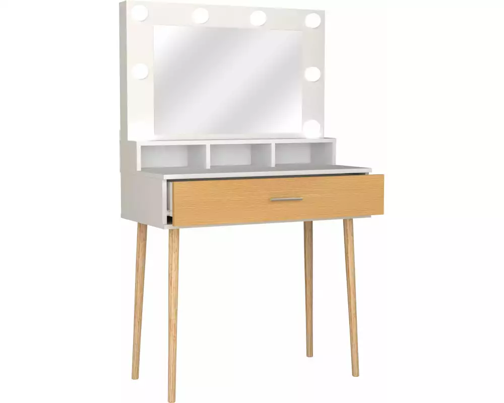 VCM Schminktisch Lindas Honig-Eiche