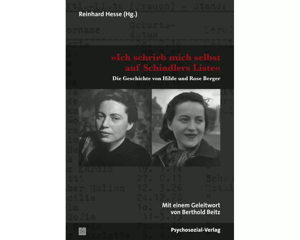 'Ich schrieb mich selbst auf Schindlers Liste'