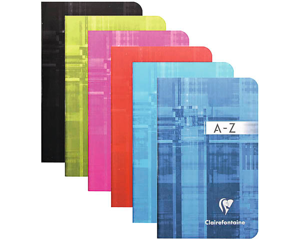 CLAIREFONTAINE Heft 9x14cm 3599 A-Z 48 Blatt