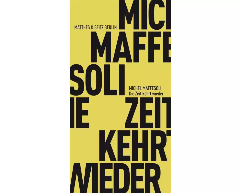 Die Zeit kehrt wieder