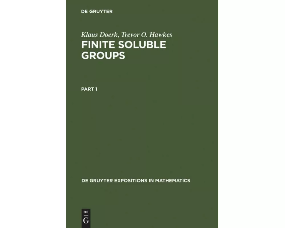 Finite Soluble Groups