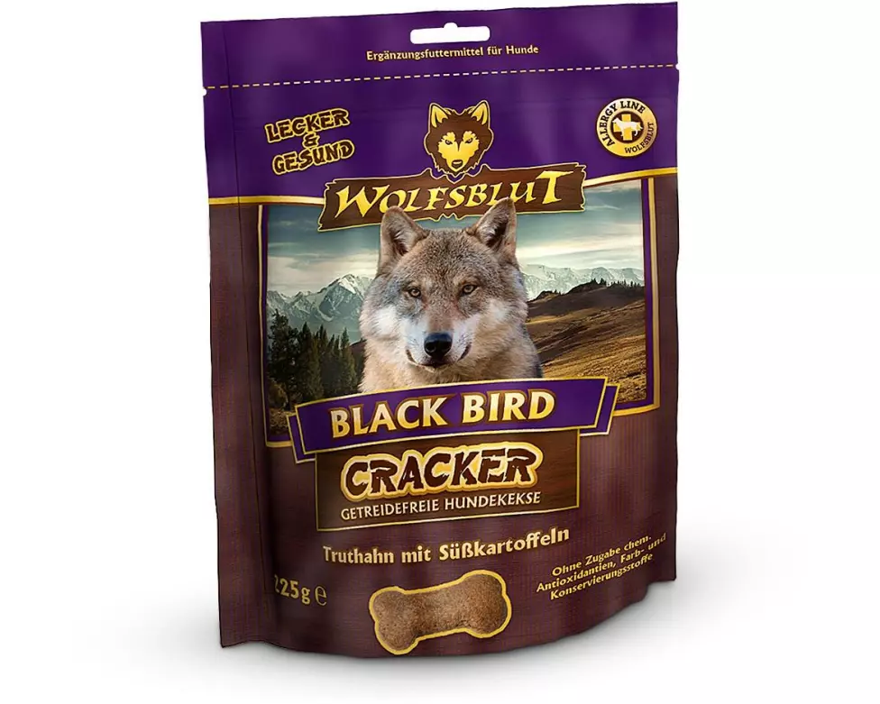 Wolfsblut Canine Cracker Black Bird 225 g