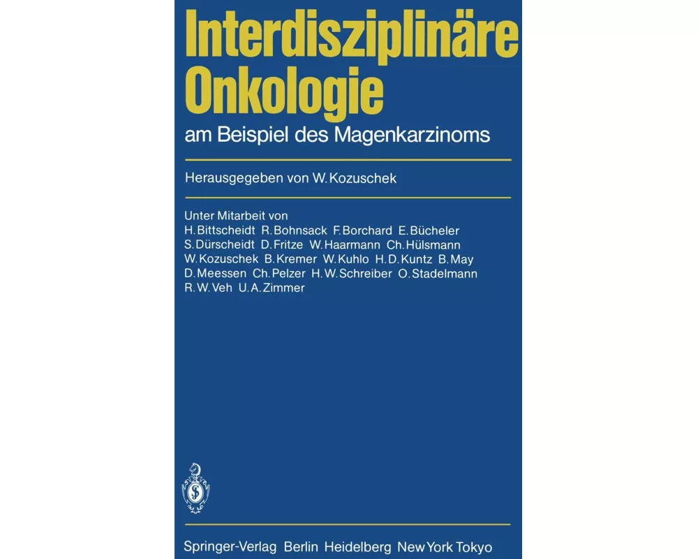 Interdisziplinäre Onkologie