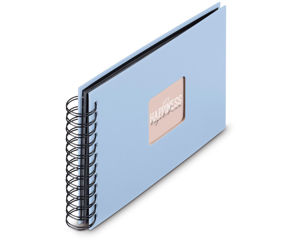 HAMA Spiralalbum Fine Art 24x17cm 9863 lagune 25 Blatt