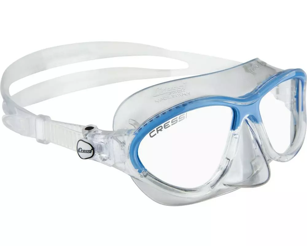 CRESSI Tauchmaske Moon Kinder Klar/Blau