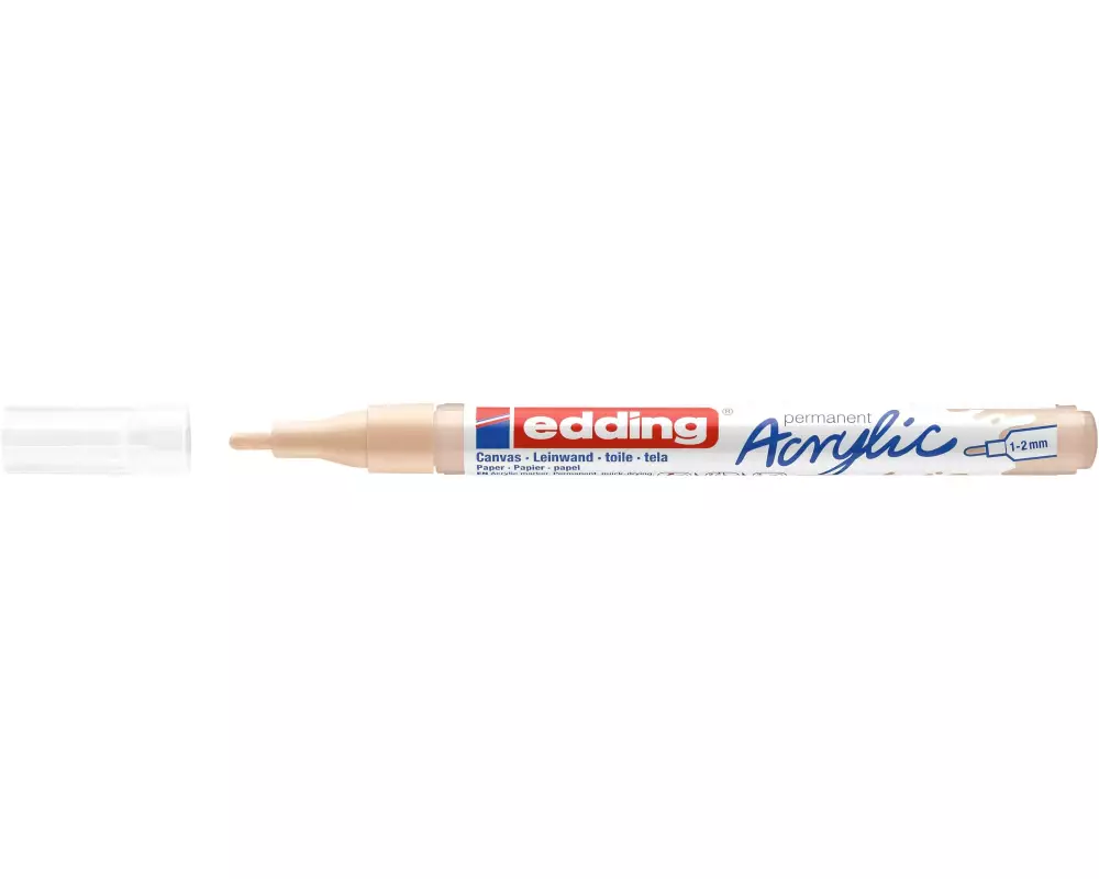 edding Acrylmarker 5300 Fein, Warmbeige