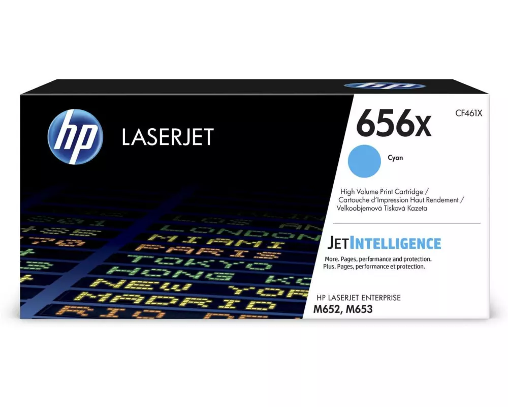 HP Toner Nr. 656X (CF461X) Cyan