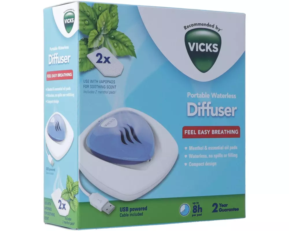 Vicks wasserloser tragbarer Diffusor VH180
