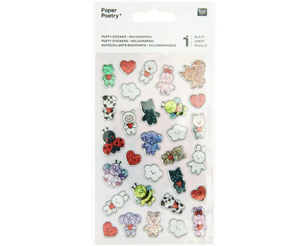 Rico Design 3D-Sticker Chingu 1 Stück