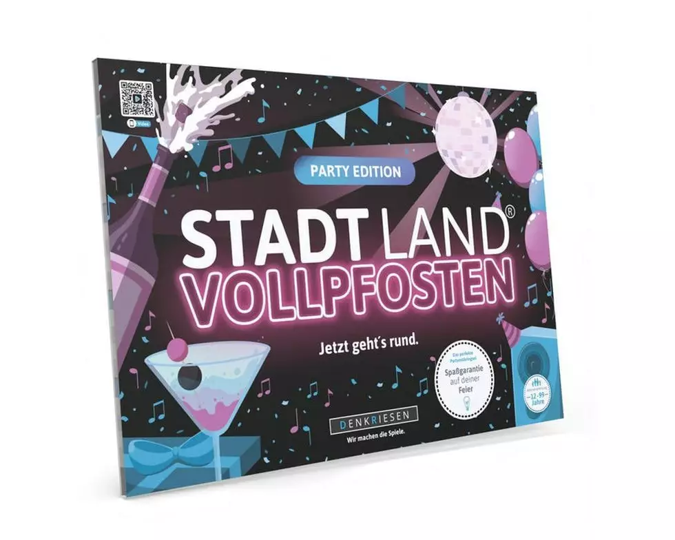 Denkriesen Stadt Land Vollpfosten A4 Block Party Edition -DE-