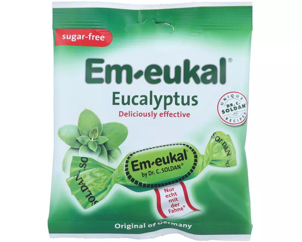 Dr. C. Soldan Em-Eukal Klassisch Bonbon zuckerfrei 50 g