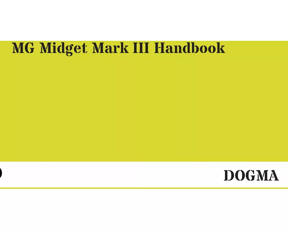 MG Midget Mark III Handbook