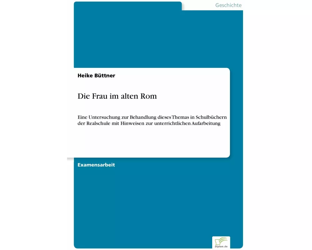 Die Frau im alten Rom