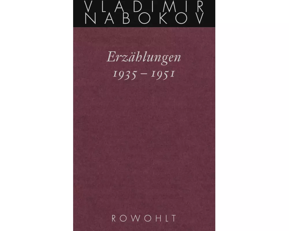 Erzählungen 1935 - 1951