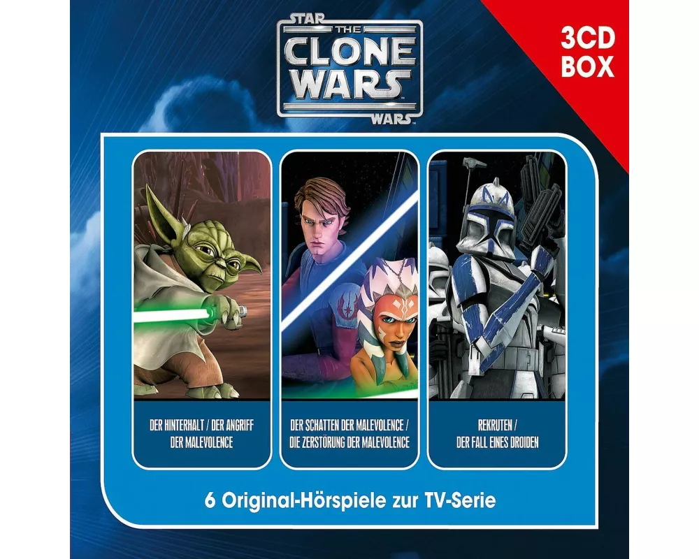 Star Wars - The Clone Wars. Hörspielbox Vol. 1