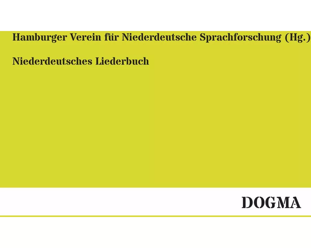 Niederdeutsches Liederbuch