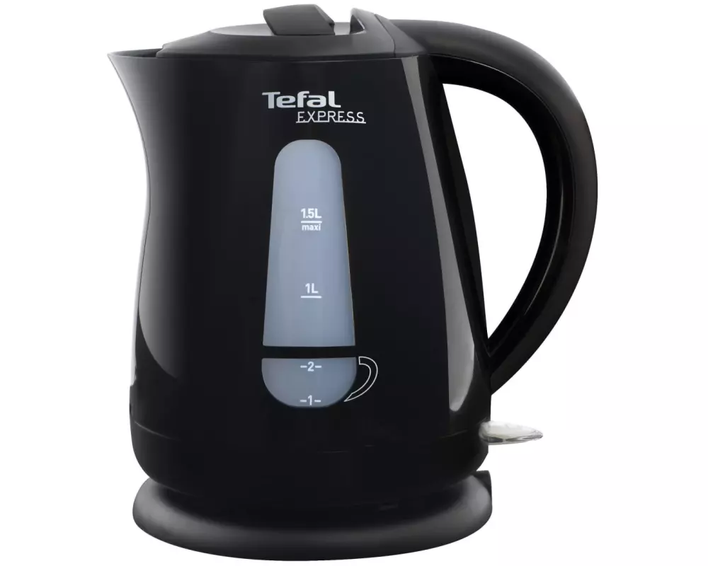 Tefal Wasserkocher Express 1.5 l, Schwarz