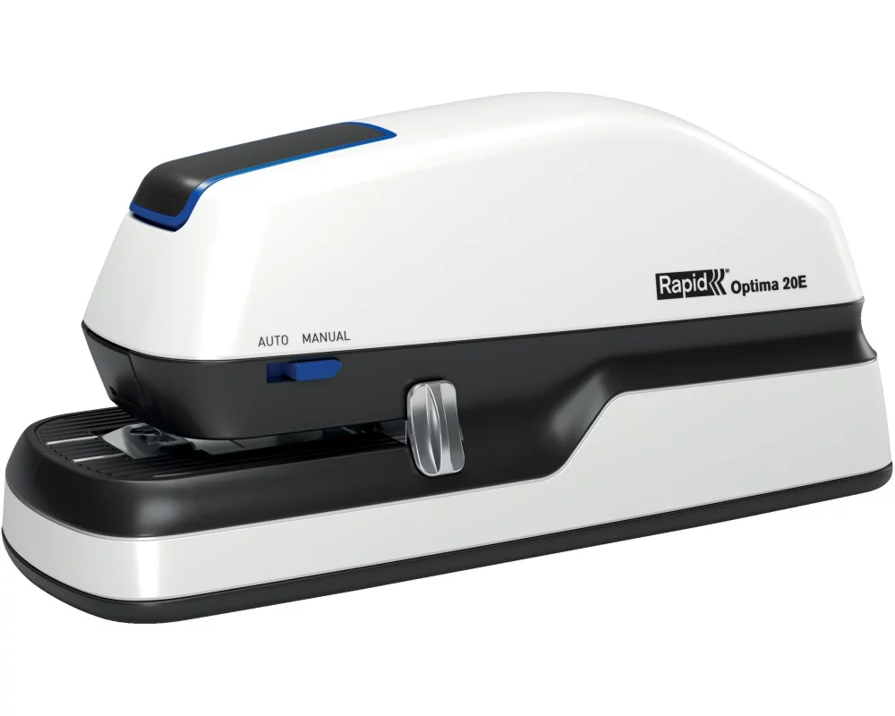 Rapid Elektrisches Heftgerät Optima 20E 20 Seiten, Schwarz