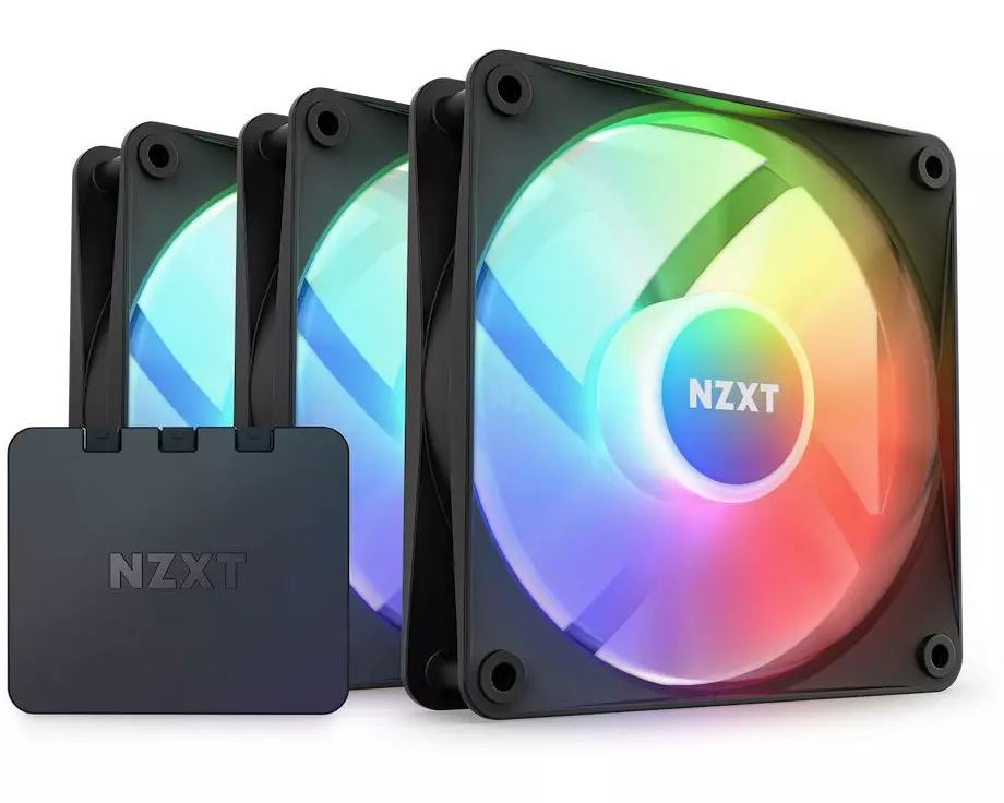 NZXT PC-Lüfter F120 RGB Core Triple Pack