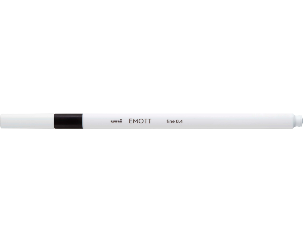 UNI-BALL Fineliner Emott 0.4mm PEM-SY_21_BLACK schwarz