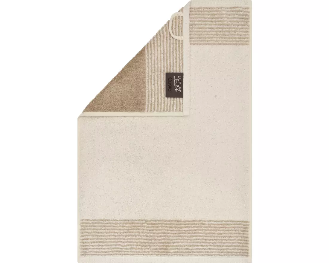 Cawö Duschtuch Two-Tone 80 x 150 cm, Nature