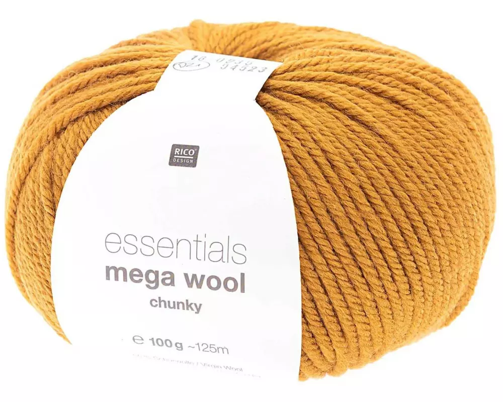 Rico Design Wolle Essentials Mega Wool chunky 100 g, Safran