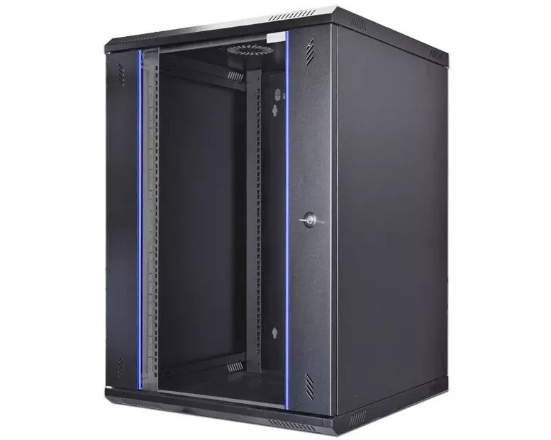 Wirewin Wandschrank 600X450X15U Pro 2nd Gen 19" / 15HE / Schwarz