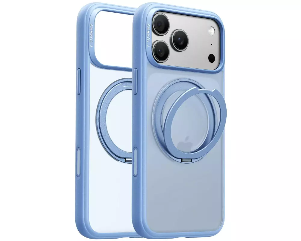 Torras Ostand O1 Guardian iPhone 18 Pro, Blau
