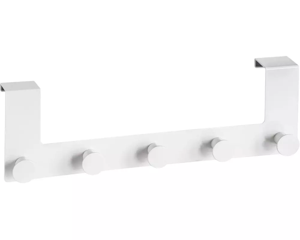 Kleine Wolke Handtuchhalter Strip 5 Haken, Weiss