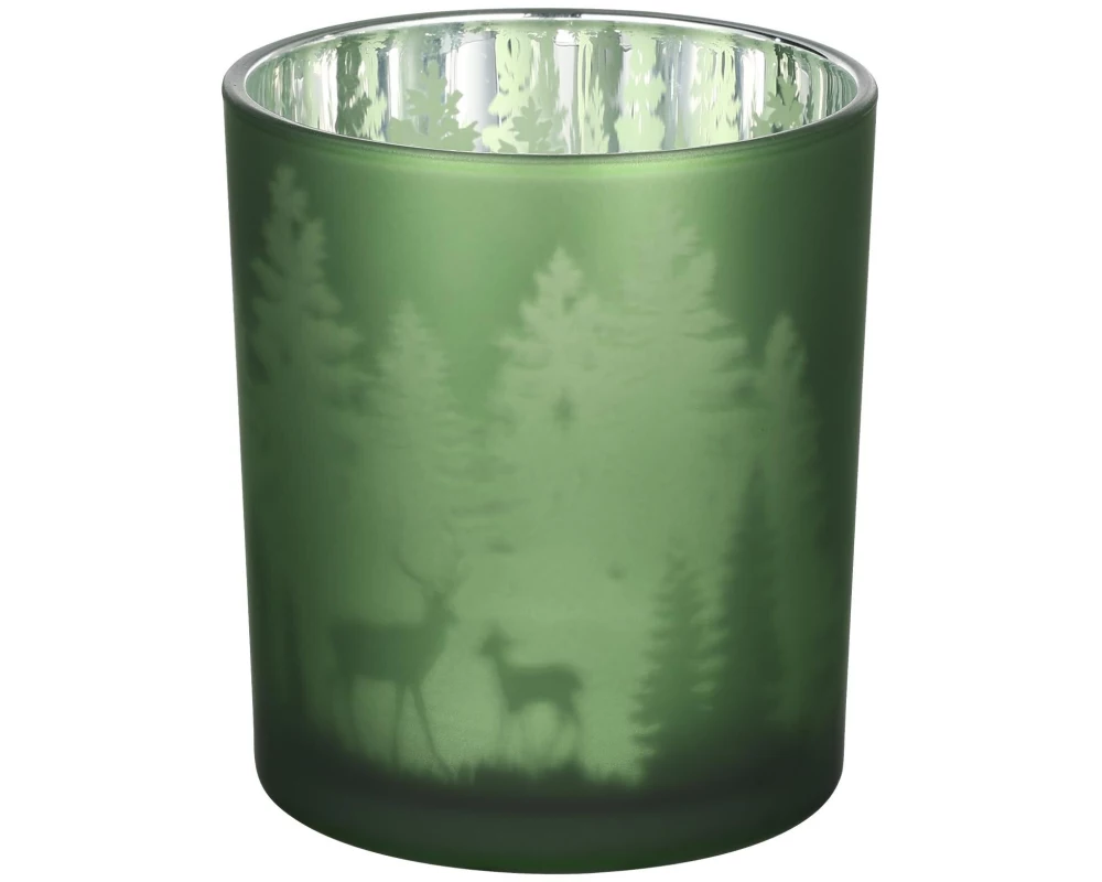 EGLO Winterlandschaft Lukut 10 cm Grün, Glas