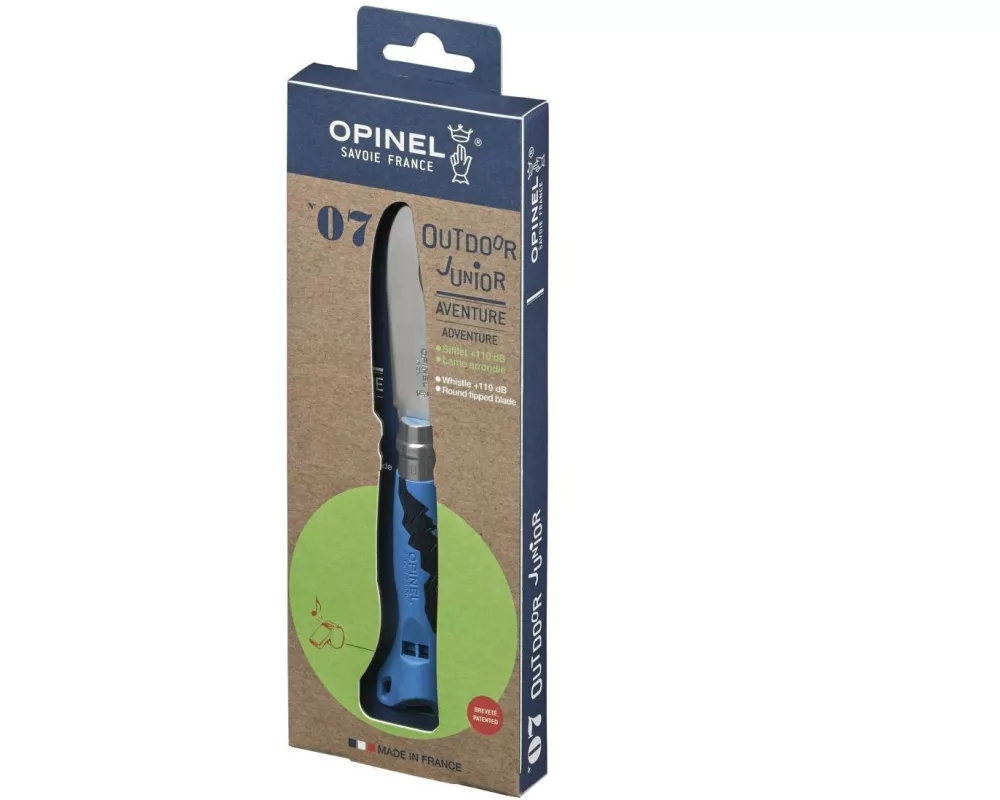 opinel Kindermesser N°7 Outdoor junior Blau