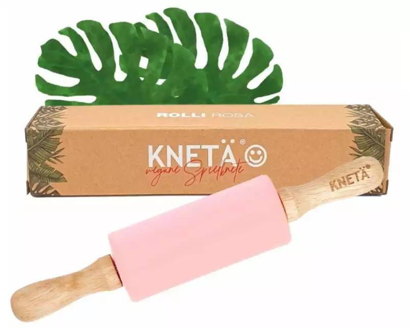 KNETÄ Silikonrolli Rosa