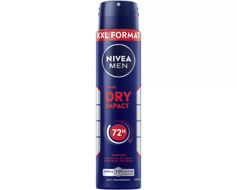 NIVEA MEN Deo Spray Dry Impact XXL 250 ml