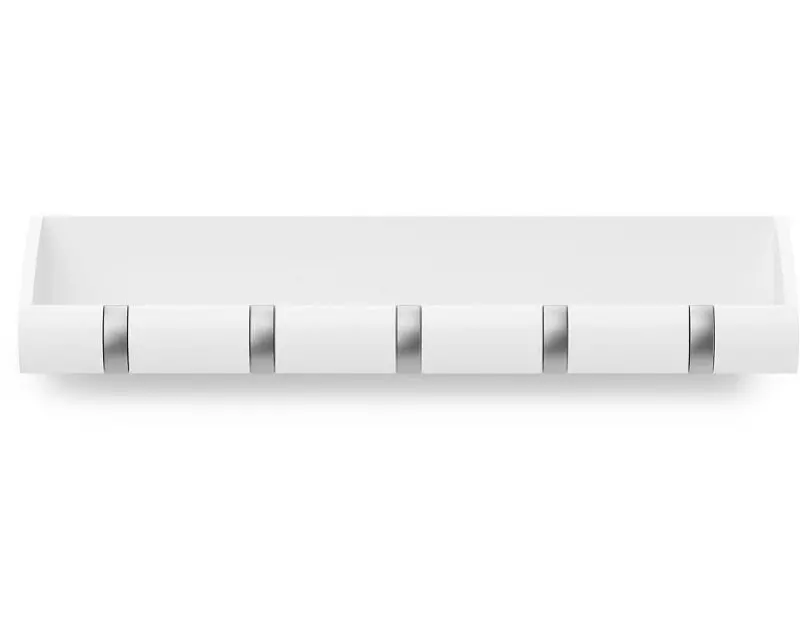 Umbra Garderobenleiste Cubby mit Ablage, 5 Haken