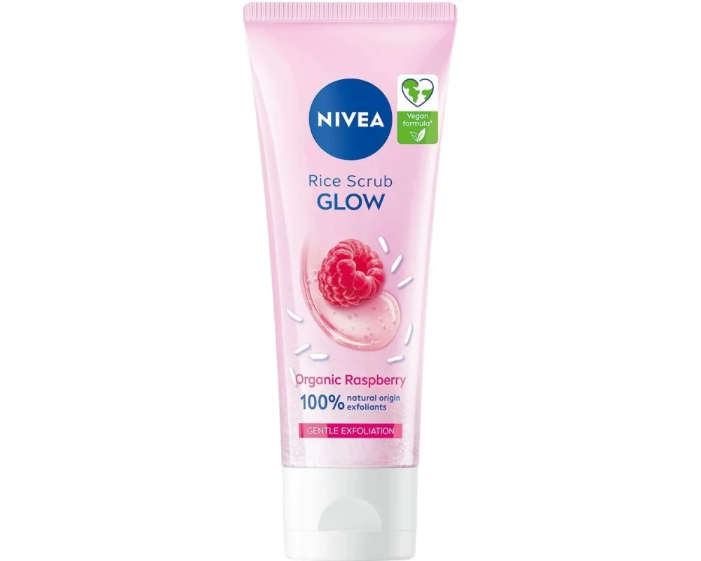 NIVEA Gesichtspeeling Reis Bio Himbeere 75 ml