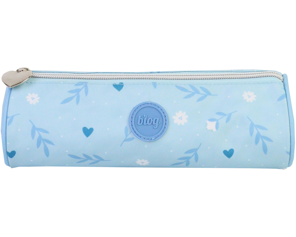 ANCOR Etui rund 22x8x7.5cm 117868 B'LOG SWEET BLUE, Hearts