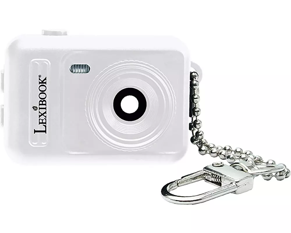 Lexibook Mini-Kamera-Schlüsselanhänger Weiss