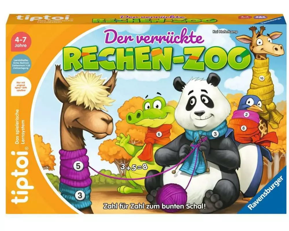 tiptoi Spiel Der verrückte Rechen-Zoo