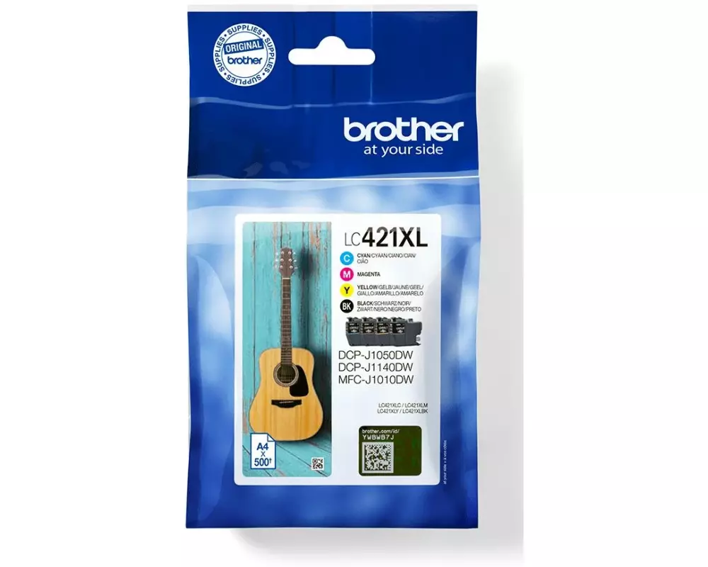 Brother Tinte LC421XLVAL BK, C, M, Y