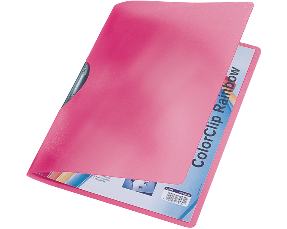 LEITZ Color Clip Rainbow A4 41760025 rot