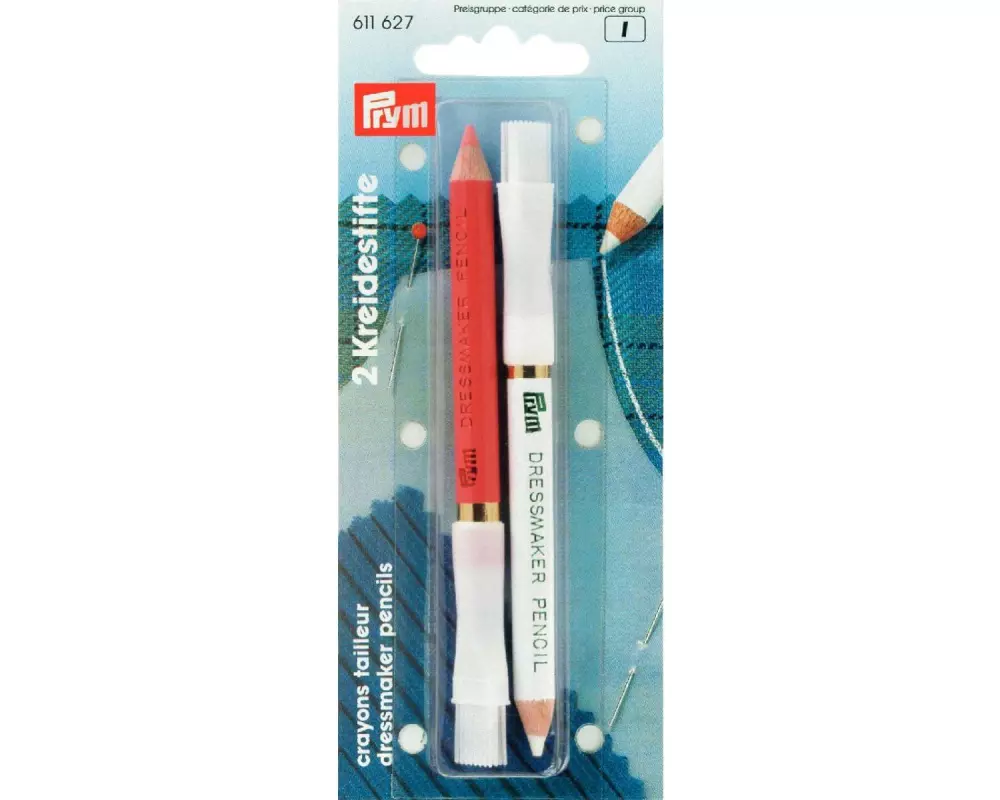 Prym Kreidestift + Bürste 2 Stück