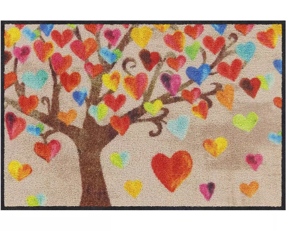 Salonlöwe Fussmatte Tree of Love 50 cm x 75 cm