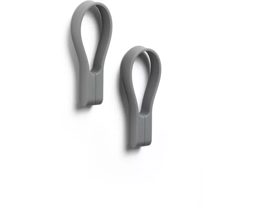 Zone Denmark Handtuchhalter Loop 2 Stück, Grau
