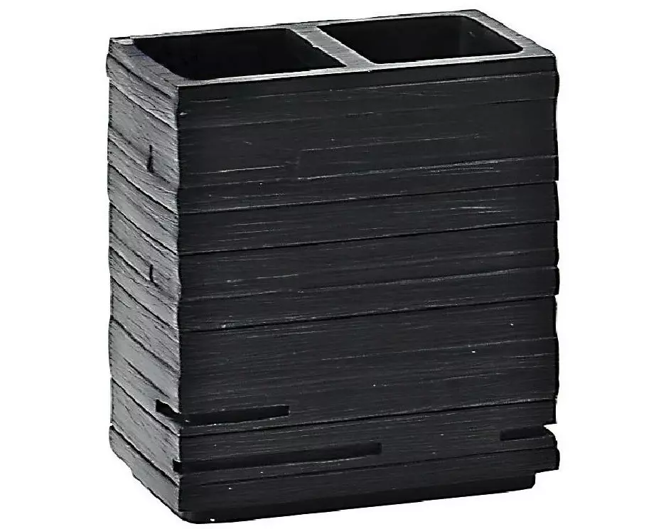 Diaqua Zahnbürstenhalter Quadrotto Schwarz