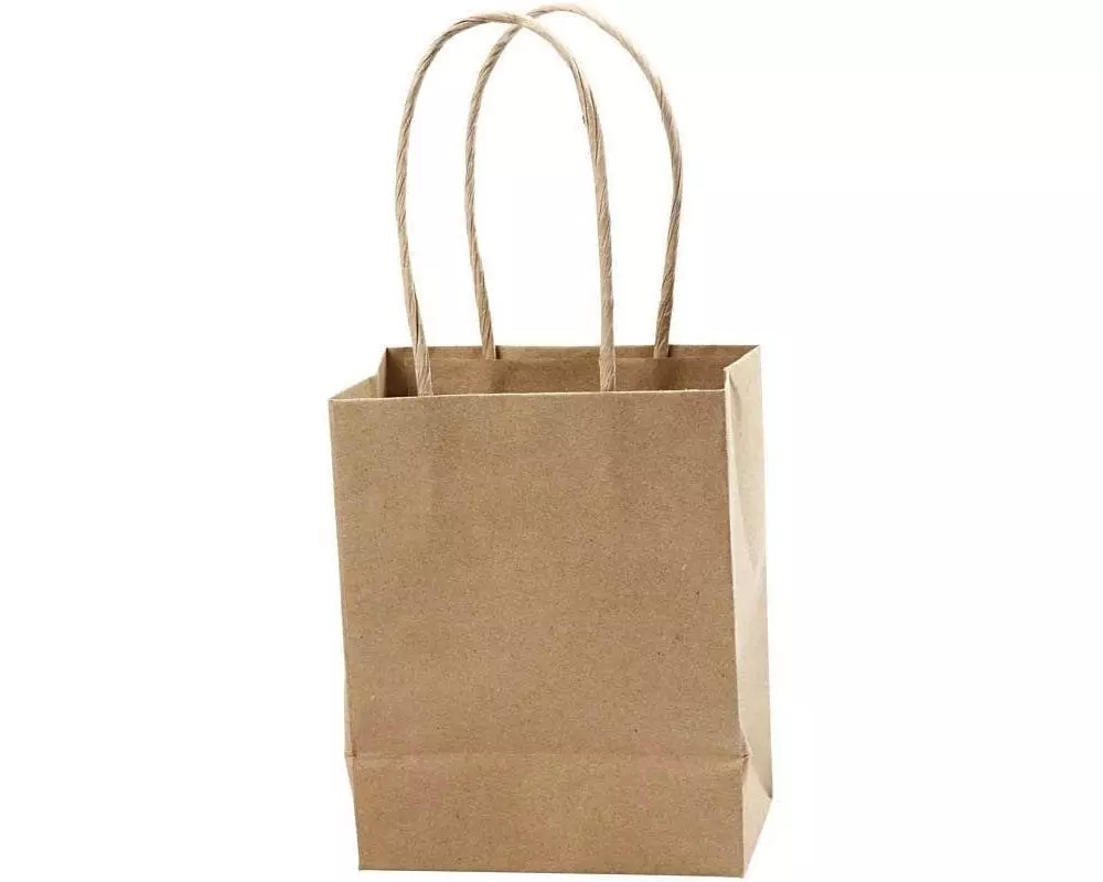 Creativ Company Geschenktasche 10 Stück Braun