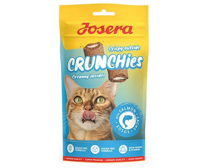 Josera Katzen-Snack Crunchies with Salmon, 60 g