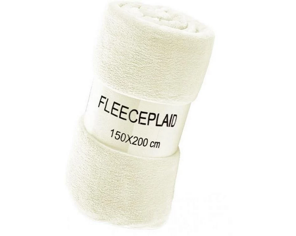 Flair Decke Coral 150 x 200 cm, Wollweiss